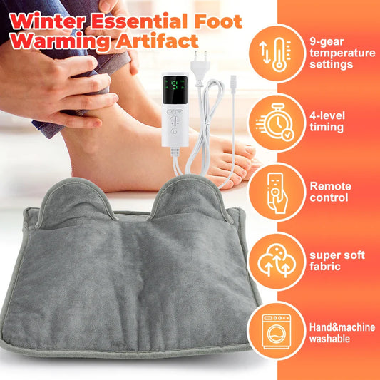 Soft and Comfortable Electric Heated Warm Foot Pad