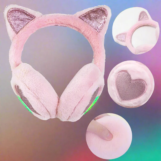 Girl Cat Ears Earmuffs