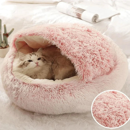 Winter Plush Pet Bed