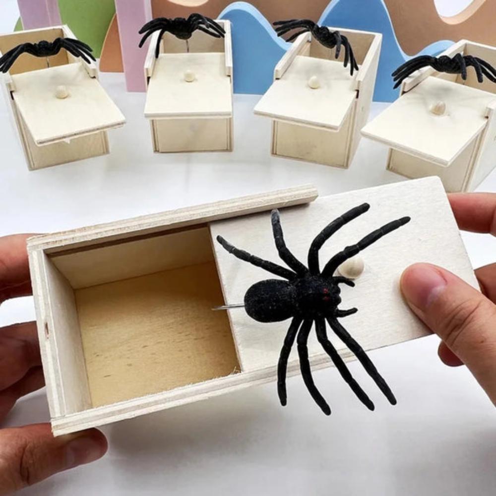 Pop Up Spider Scare Prank Box