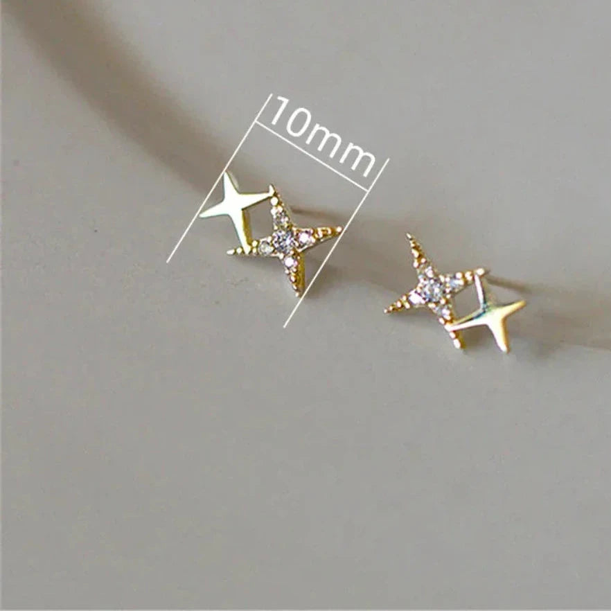 Double Star Fashion Earrings