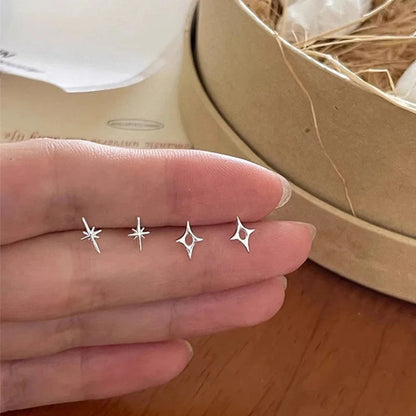 Silver Star Studs