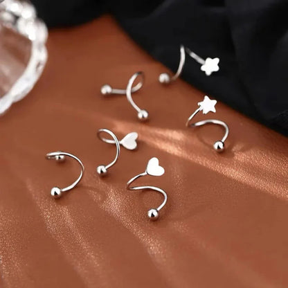 Delicate Spiral Earrings