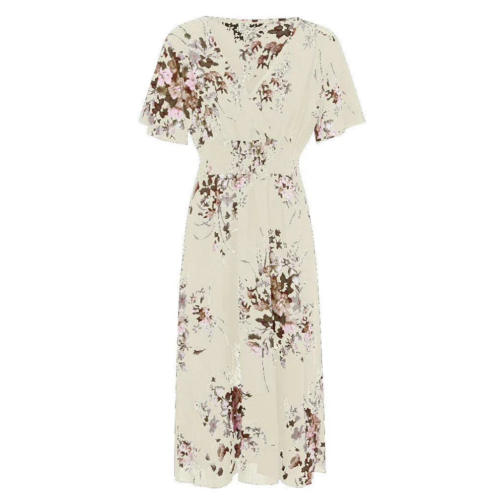 Womens Plus Size Floral Dress