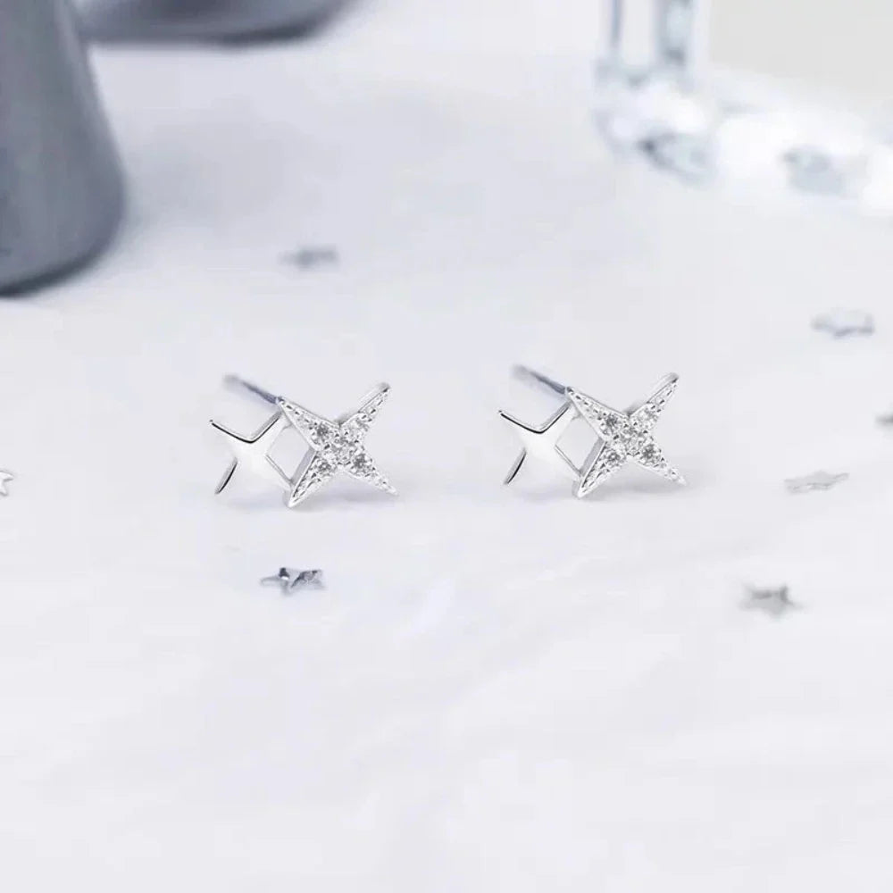 Double Star Fashion Earrings