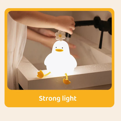 Adorable Duck LED Touch Lamp Mobile Phone Stand