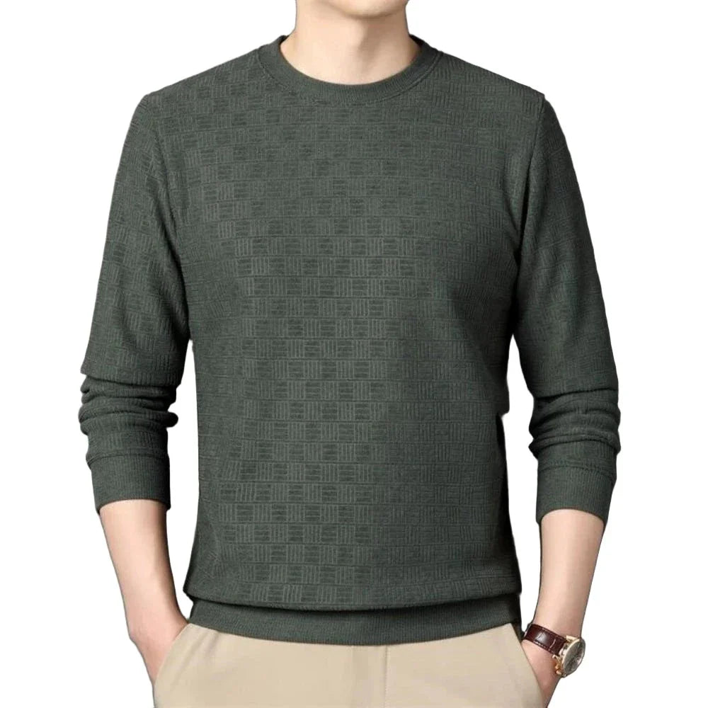 Mens Casual Long Sleeve Top