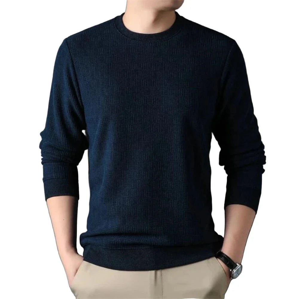 Mens Casual Long Sleeve Top