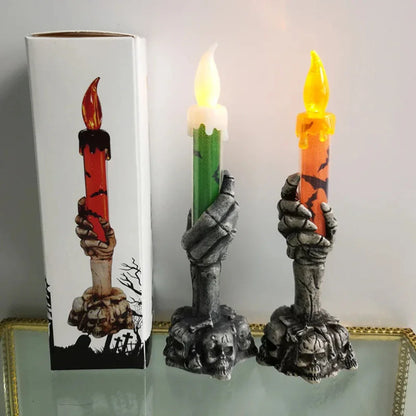 Halloween Decoration Ghost Hand LED Candle