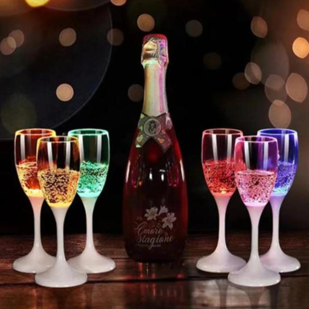 120ml Led Sensor Glass 6 Glasses Gift Set