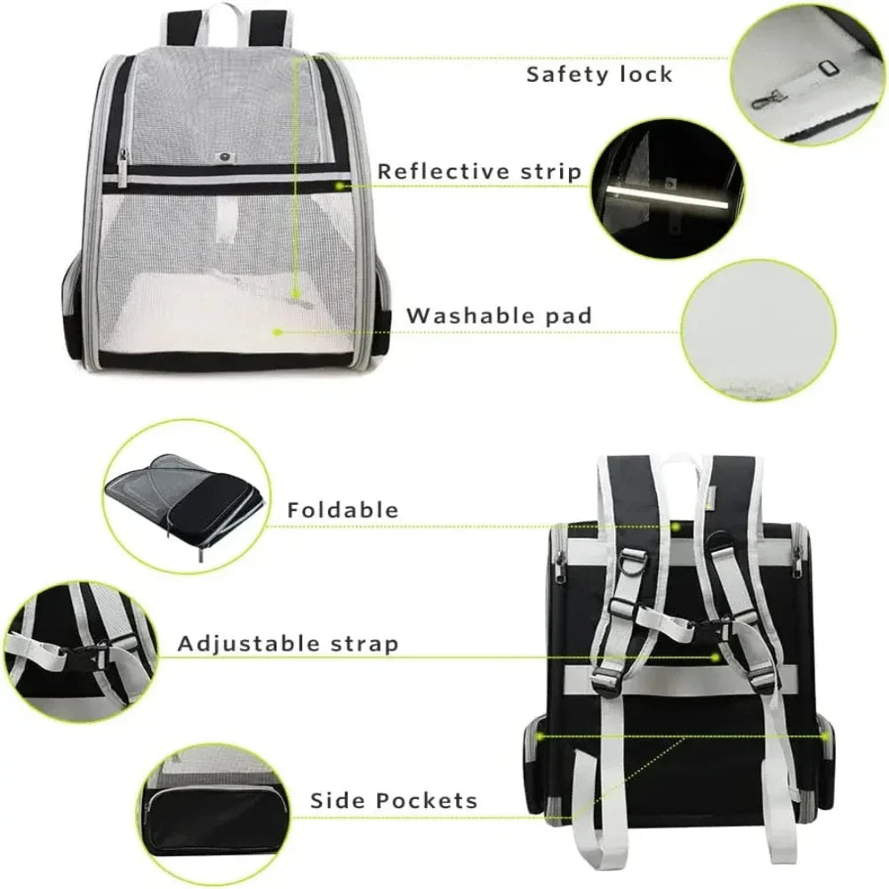 Breathable Pet Travel  Backpack