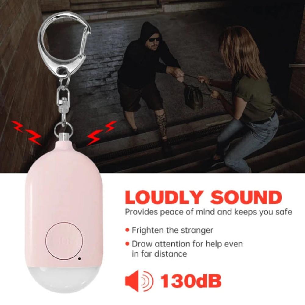 130dB Siren Safety Alarm with LED