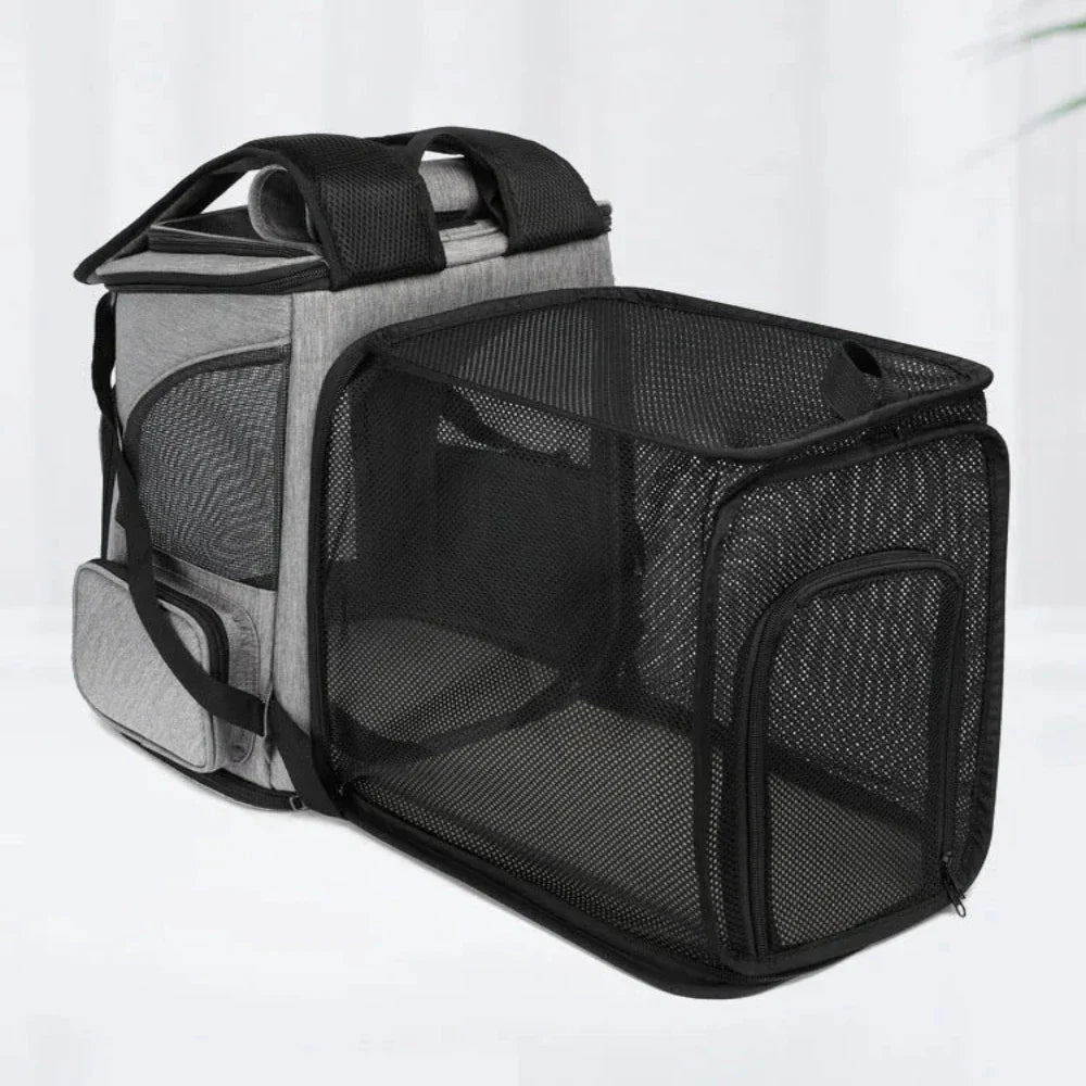 Foldable Pet Breathable Travel Backpack