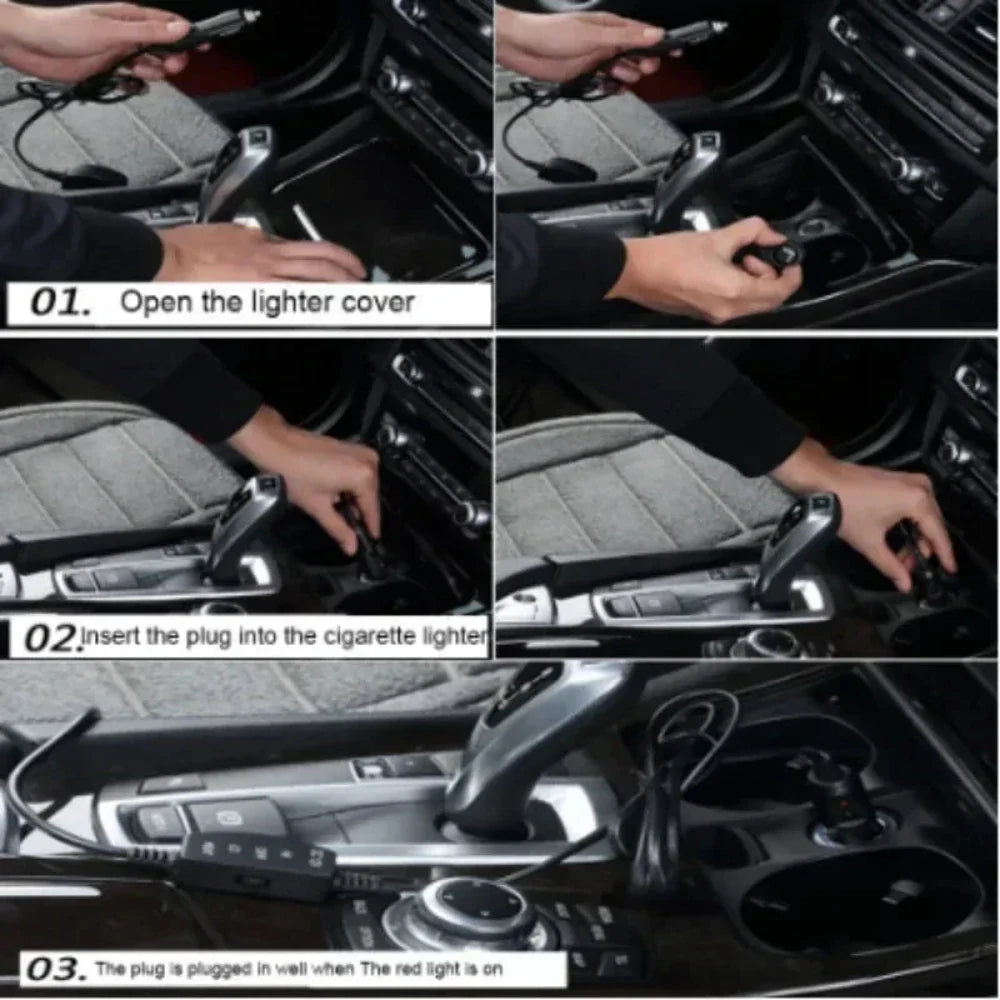 12V Winter Car Rear Seat Heat Mat