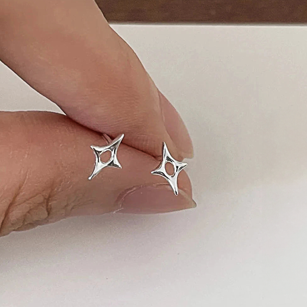 Silver Star Studs