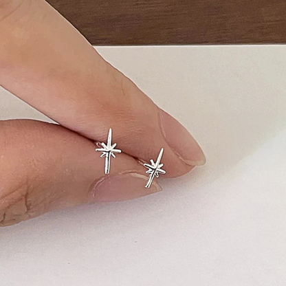 Silver Star Studs