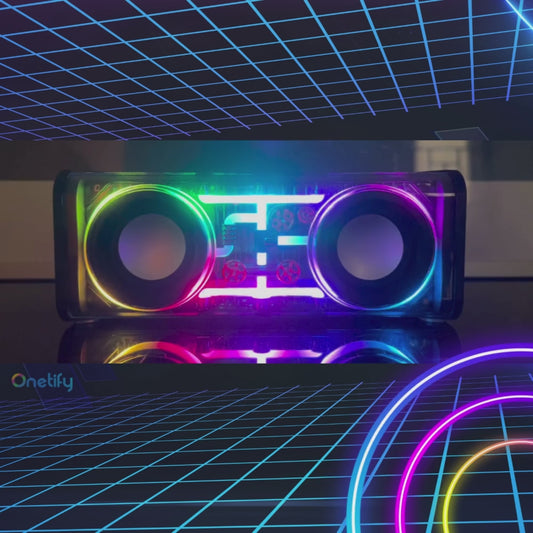 Onetify LED RGB Gaming Bluetooth Speaker