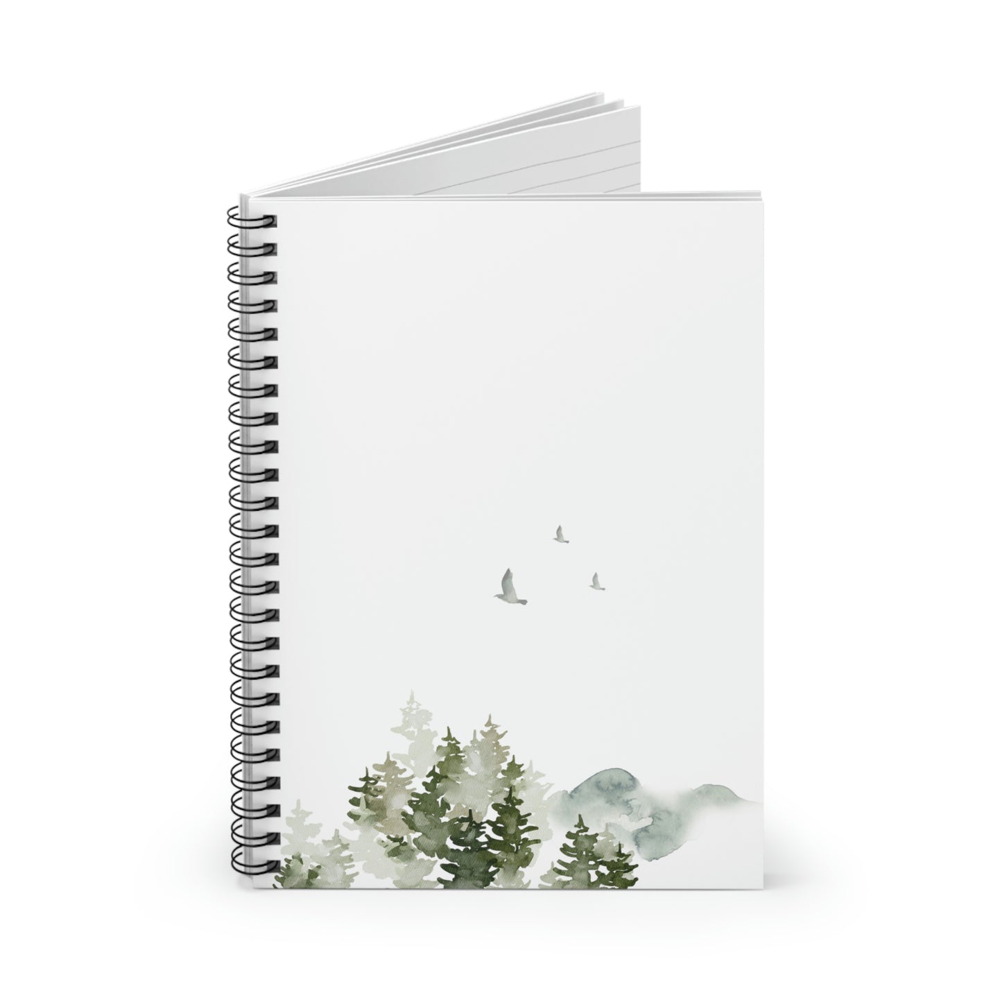 Birds and Nature Spiral Notebook