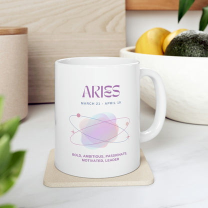 Aries Astrology Traits Mug