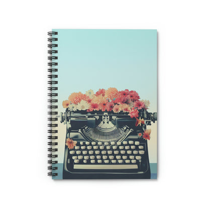 Retro Typewriter Spiral Notebook