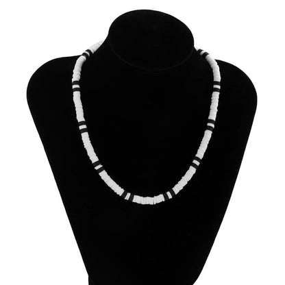 Mens Beaded Choker Necklace