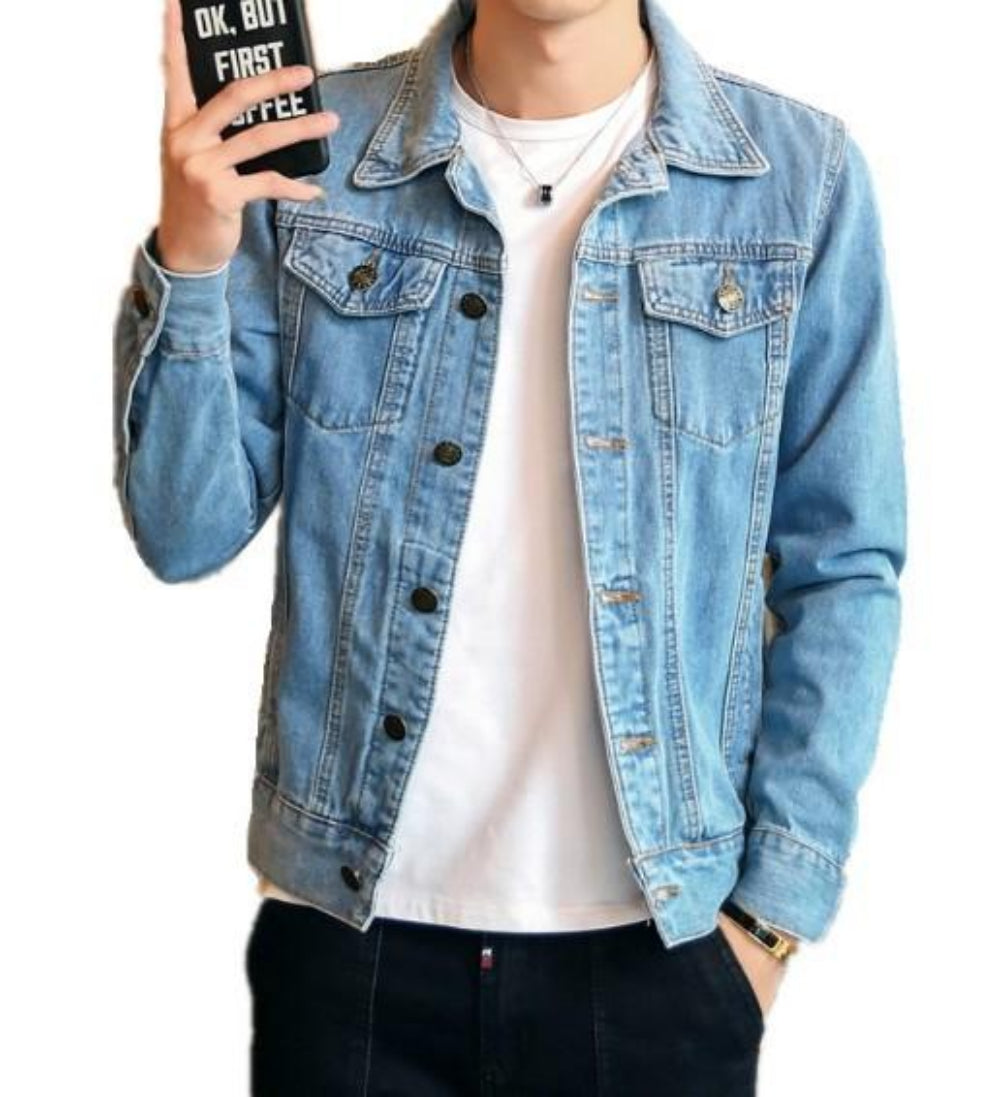 Men Classic Dual Pocket Denim Jean Jacket – Onetify