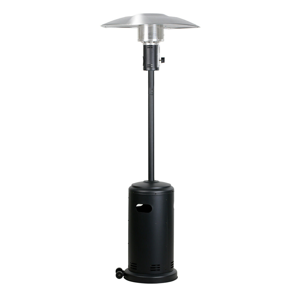 Outdoor Patio Standing Propane Heater with Wheels