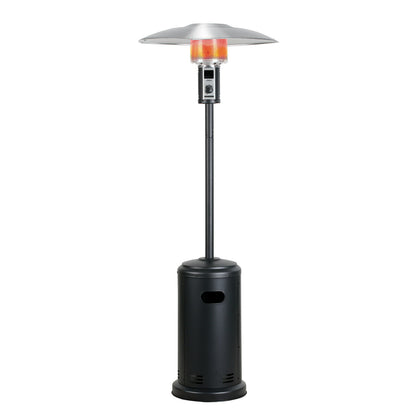 Outdoor Patio Standing Propane Heater with Wheels