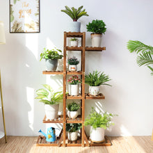 Indoor 6 Tier Wooden Plant Home Decor Stand – Onetify