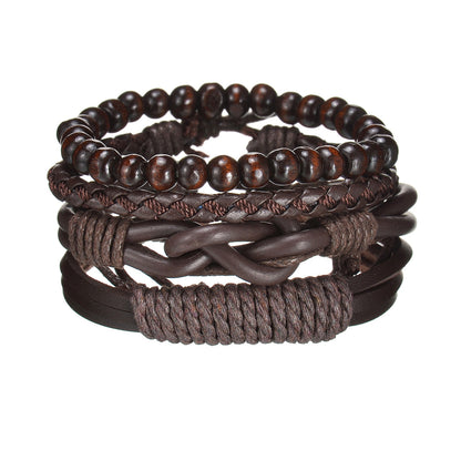 Mens Modern Multilayered Bracelet