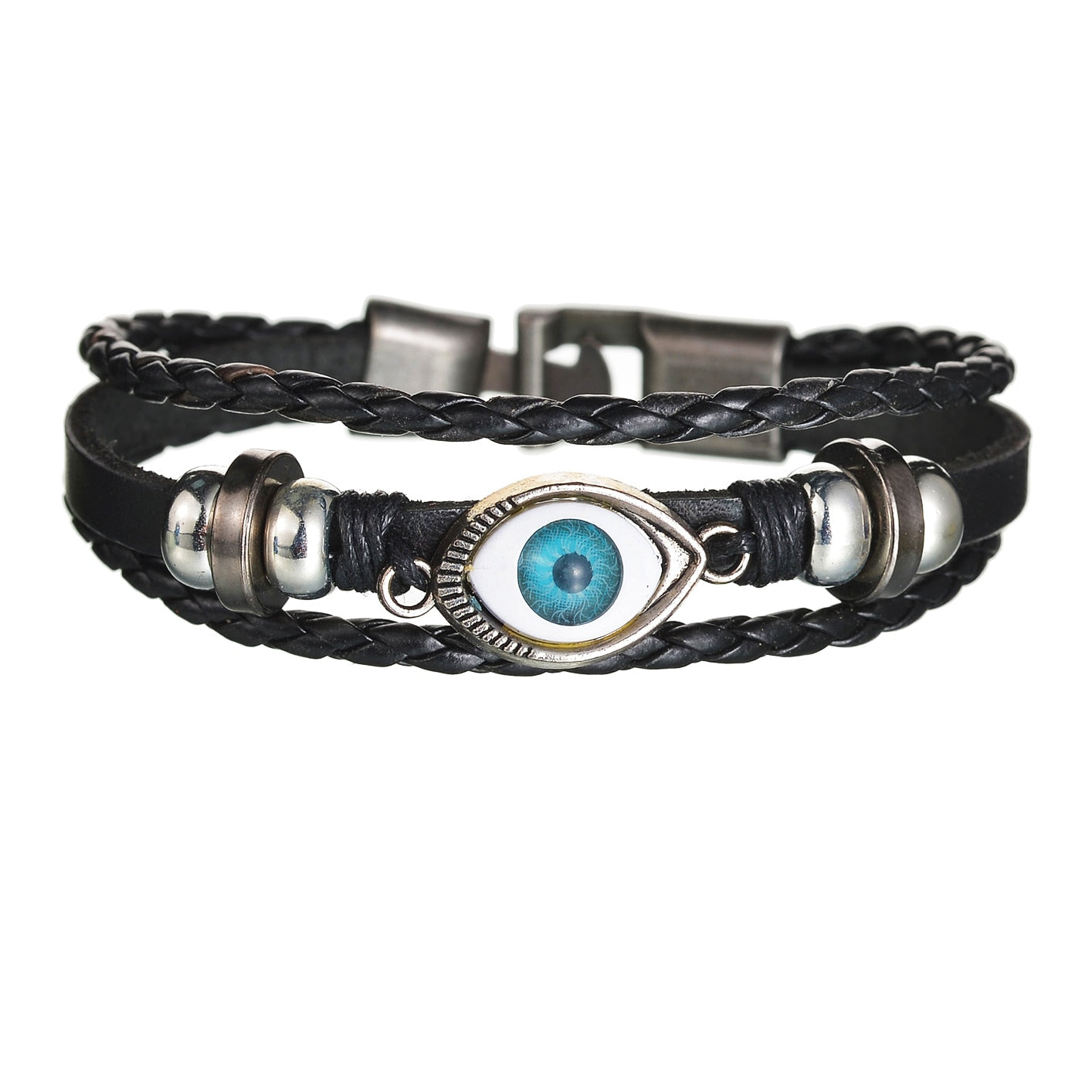 Mens Gothic Layered Bracelet