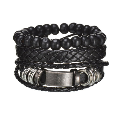 Mens Modern Multilayered Bracelet