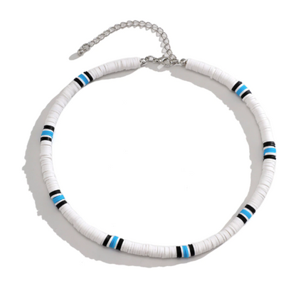 Mens Beaded Choker Necklace