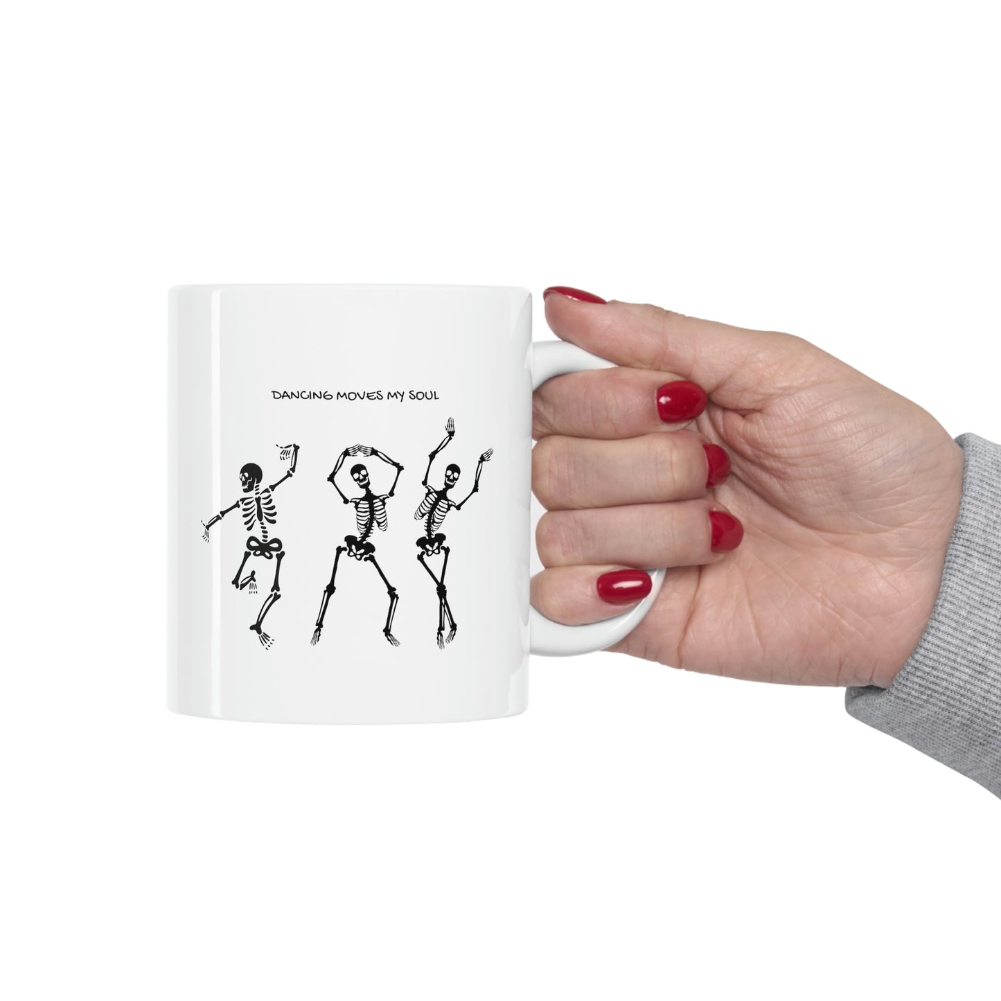 Skeletons Dancing Mug