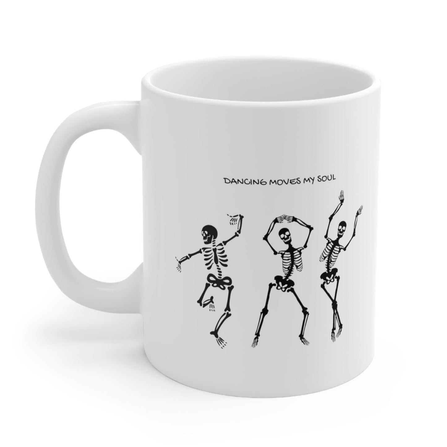 Skeletons Dancing Mug