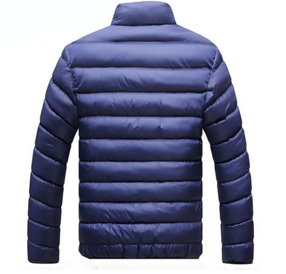 Mens Classic Bomber Puffer Jacket