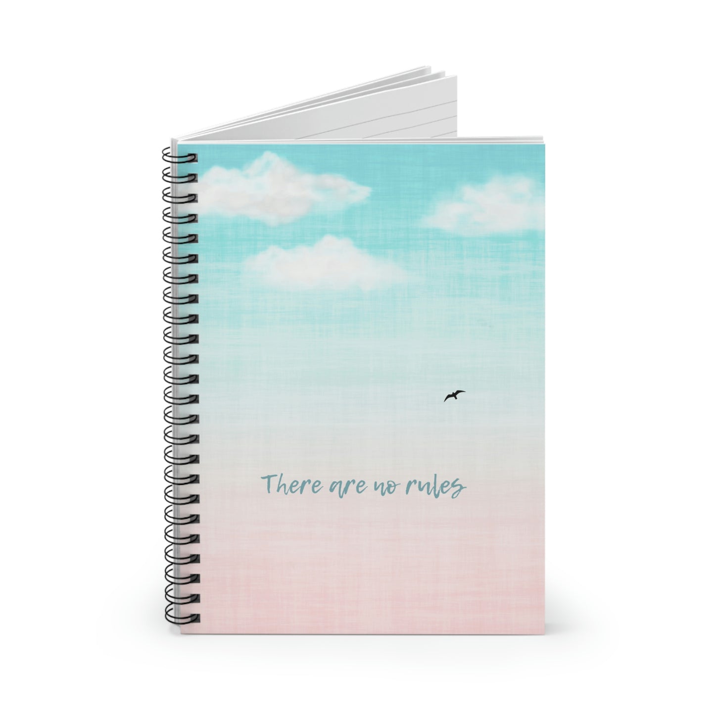 There Are No Rules Spiral Notebook