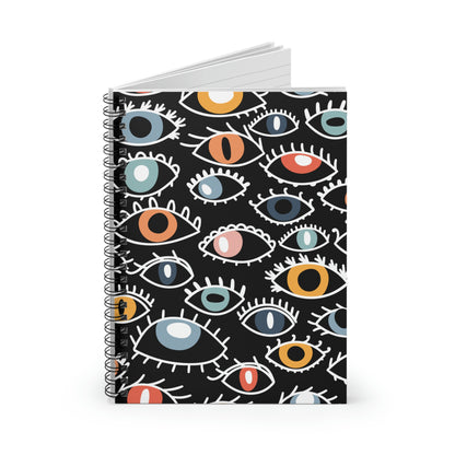 Egyptian Eye Spiral Notebook