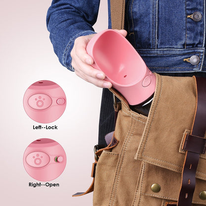 Portable Water Dispenser Bottle for Dogs and Cats