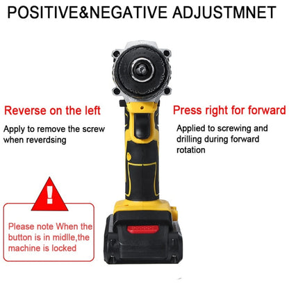 48V Cordless Electric Impact Drill Driver with 25+3 Torque Setting