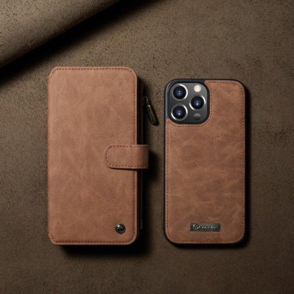 Leather Wallet Flip Cover Phone Case for iPhone