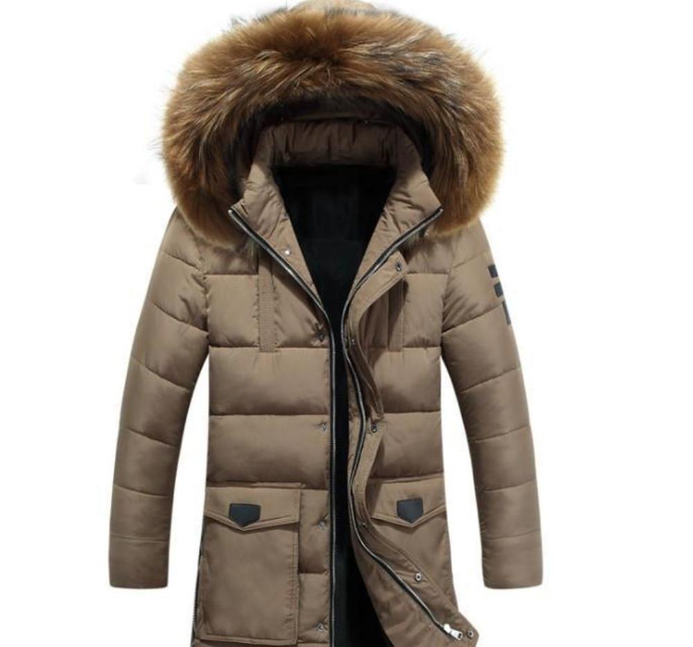 Mens Winter Hooded Coat