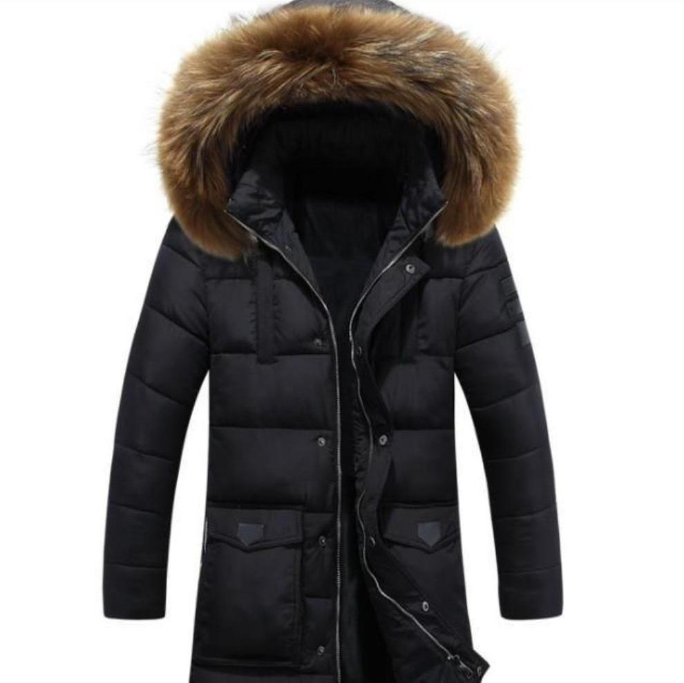 Mens Winter Hooded Coat